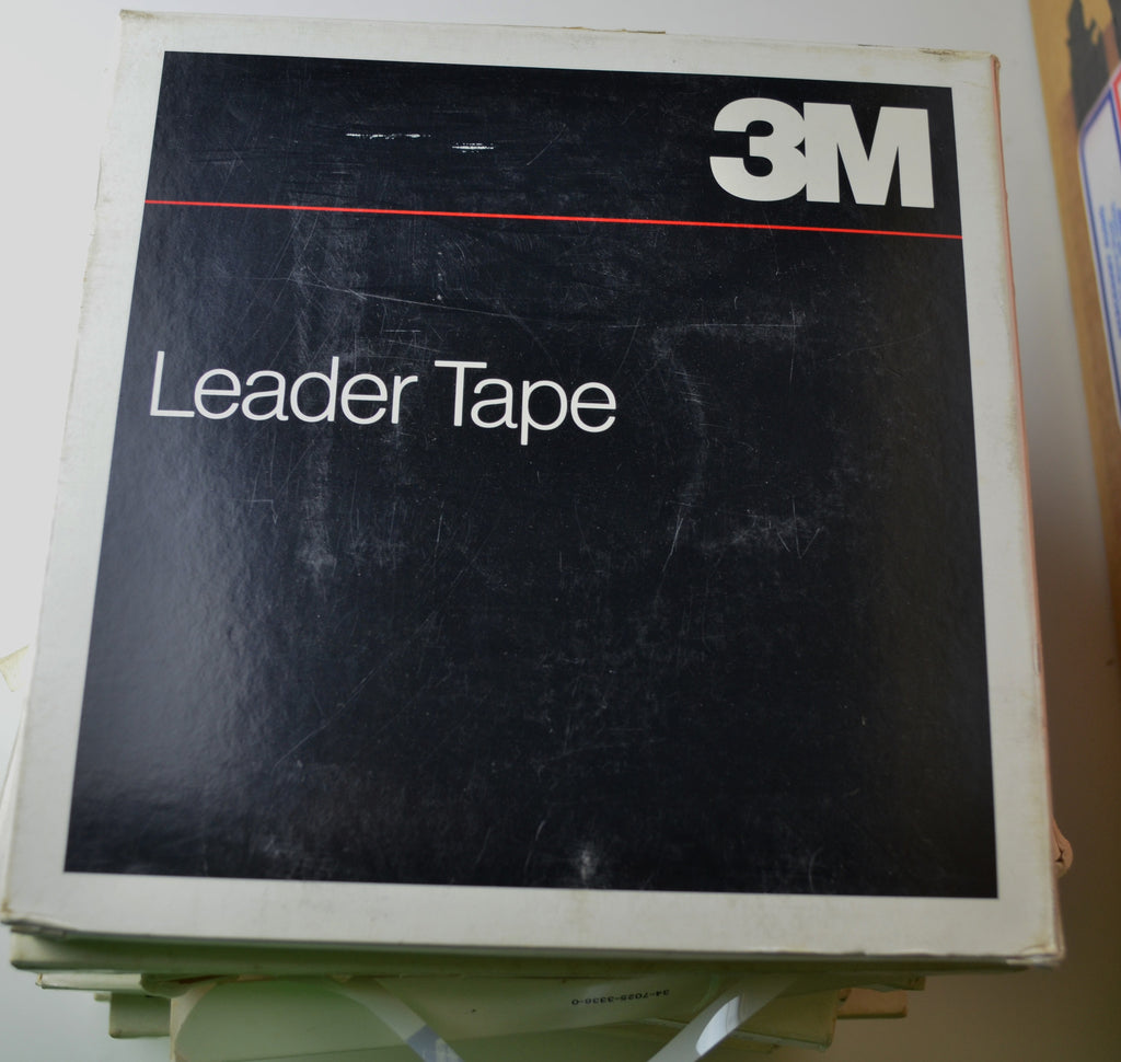 Scotch 1/4 Plastic Leader Tape N.O.S. 7reels – Dan Alexander Audio