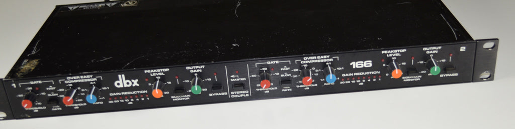 DBX 166 limiter – Dan Alexander Audio