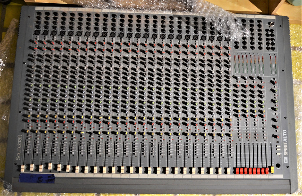 Soundcraft Spirit 24 input Mixing Console – Dan Alexander Audio