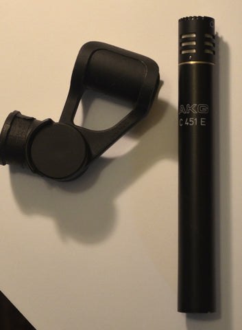 Akg C451E with CK1 Capsule Black Finish EXCELLENT condition!!