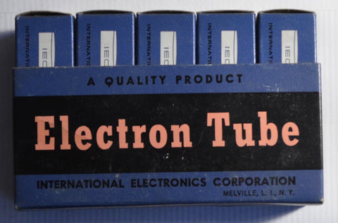 (5) Five MULLARD 7247 tubes NOS in original boxes