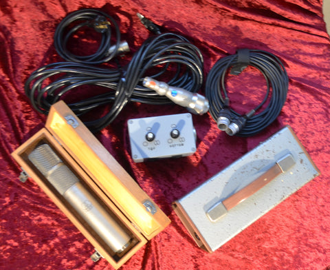 Akg C24 Stereo Tube Microphone System Vintage Classic