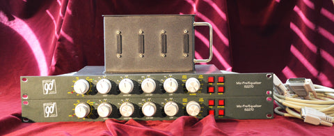 (2) Daking 52270 Mic Pre/Equalizers