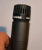 Shure SM57 (2000s?), gray with clip