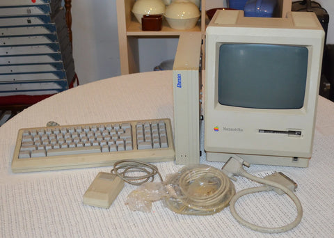 Macintosh Plus Computer with Accessories, Collectible! (80s?)