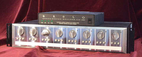 Grace Designs 801 (8) Channel microphone preamp. Excellent Condition.
