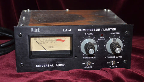 Urei La4 Compressor Limiter Blackface lovely!