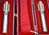 A PAIR (2) of Sequentially Numbered Royer 122 Ribbon Microphones EXCELLENT Original Condition