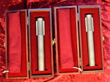 A PAIR (2) of Sequentially Numbered Royer 122 Ribbon Microphones EXCELLENT Original Condition