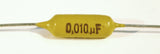 Mullard Mustard Caps ,01uF 160V ±10%