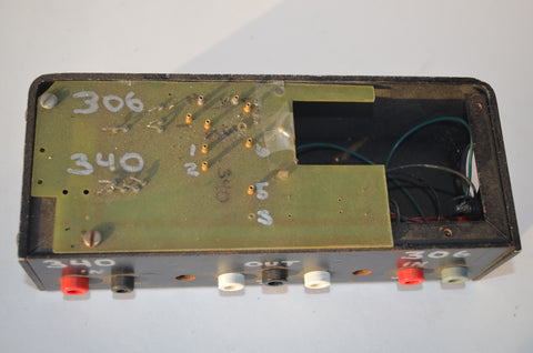 Custom Built Test Jig for Neve 306 and 340 Amp Boards