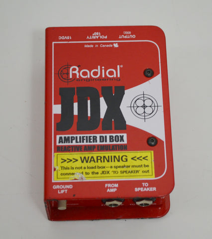 Radial JDX Amplifier DI Box Excellent Condition