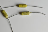 Mullard Mustard Caps 160 volts  .010 uF +/- 10%  NOS Neve Thorens etc.