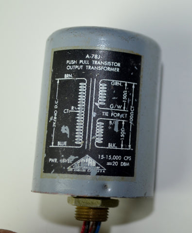 Triad A-78J Push Pull Transistor Output Transformer