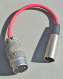 English Cannon to XLR Male Output Cable