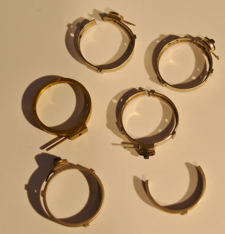 Neumann microphone diaphragm mounting rings