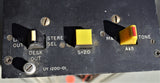 Calrec PPM Meter Assembly with Driver Board and 2 Typical 3-Position Neve Style Toggle Switches