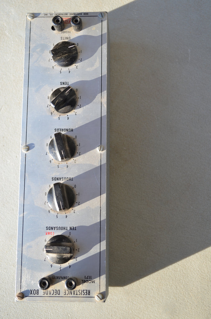 Eico Resistance Decade Box Model 1171 Dan Alexander Audio