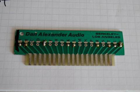 Dan Alexander Audio Replacement Connectors For Neve 18 Pin Amphenol